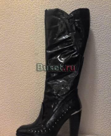Кожаные сапоги Casadei новые Москва