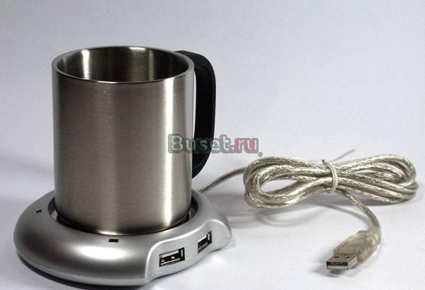 USB-подогреватель с кружкой Санкт-Петербург