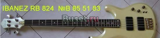 Бас-гитара Ibanez RB824PW(Japan,"85) Москва