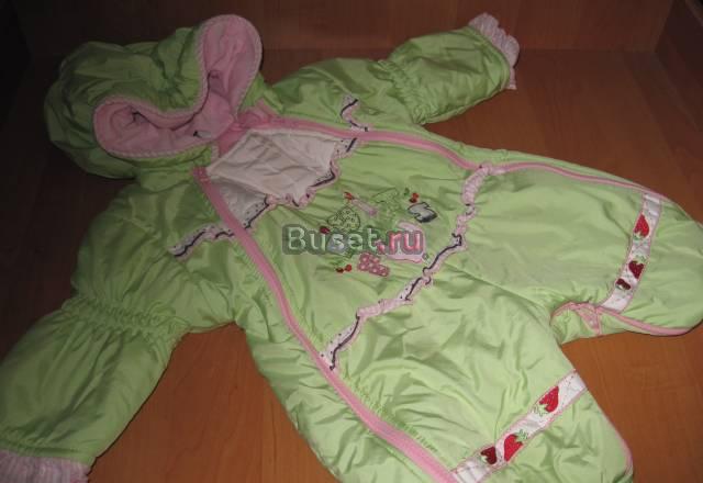 Комбинезон для девочки р.68 деми Москва