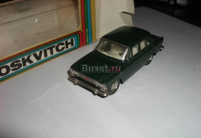 Коллекционная модель 143. Москвич 408, А1. СССР Москва