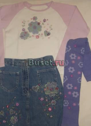 Костюм Mothercare на 7-8л. Юбка, кофточка + колгот Москва
