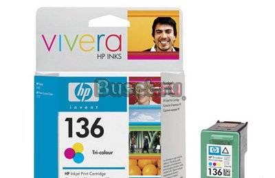 Краска картриджт hp136b 132 цветные и черные Москва