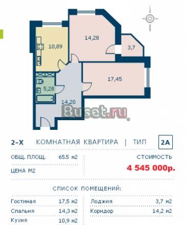 Шуваловские высоты двухкомнатная Санкт-Петербург