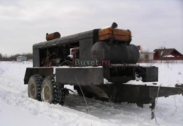 Компрессорная станция ДК-9 автоприцеп Санкт-Петербург