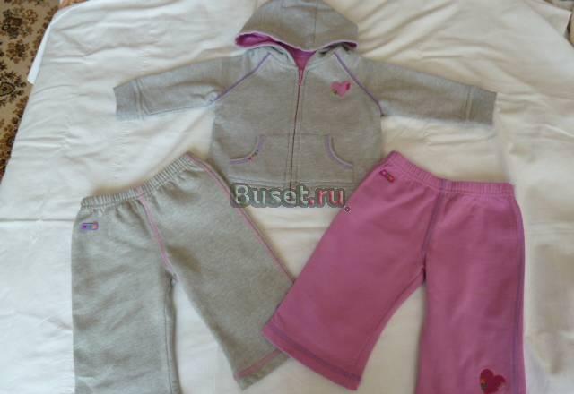 Костюм mothercare кофта + 2 брюк, разм. 3-6 мес Москва