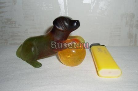 Сувенир "Собачка с шаром" Москва