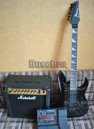 Электрогитара Ibanez RG370+комбик+процессор Москва