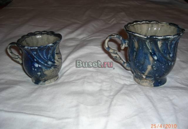 Сервиз чайно-кофейный оригинальной расцветки Москва