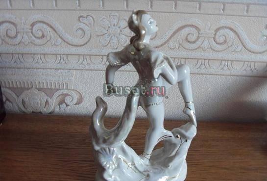 Статуэтка Девочка-кошка. Вербилки Москва