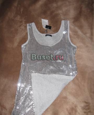 Майка с пайетками Санкт-Петербург