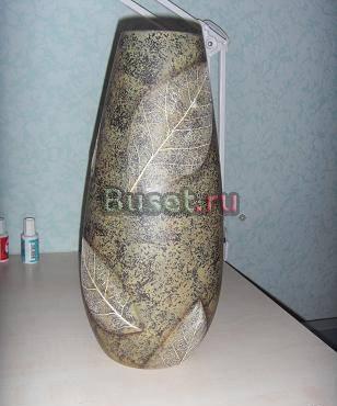 Уникальная ваза для цветов. Змеевик Москва