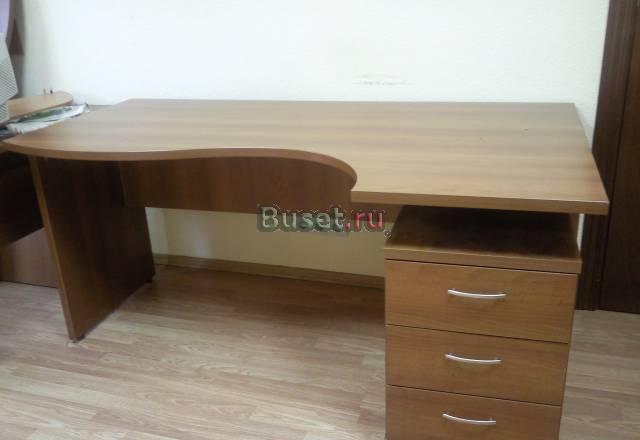 Стол письменный с криволинейной столешницей Москва