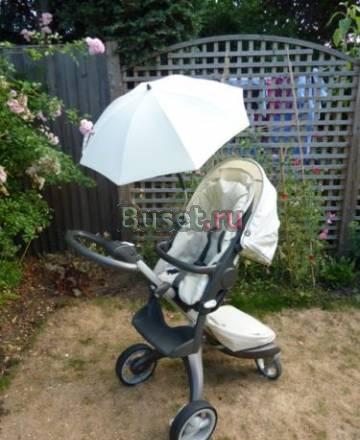 Коляска Stokke Xplory 2в1(бежевая)+куча предметов Москва
