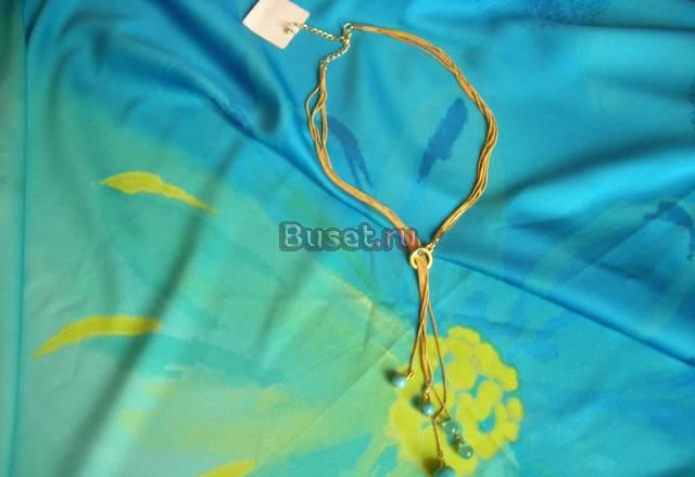 Бижутерия. Колье с нат. камнями, новое Москва