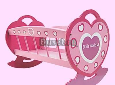 Кроватка для кукол до 53 см Ярославль