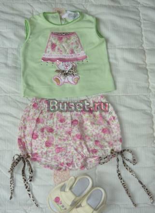 Комплект Monnalisa Bebe и пинетки Химки