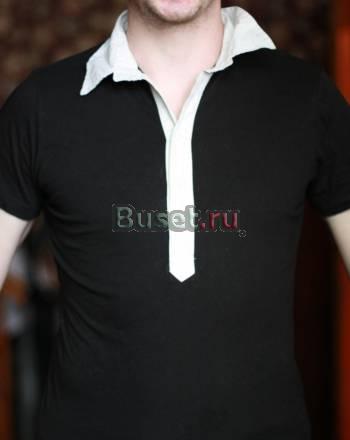 Футболка с воротником + Футболка Muji (новая) Москва