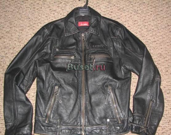 Куртка стильная кожаная Москва
