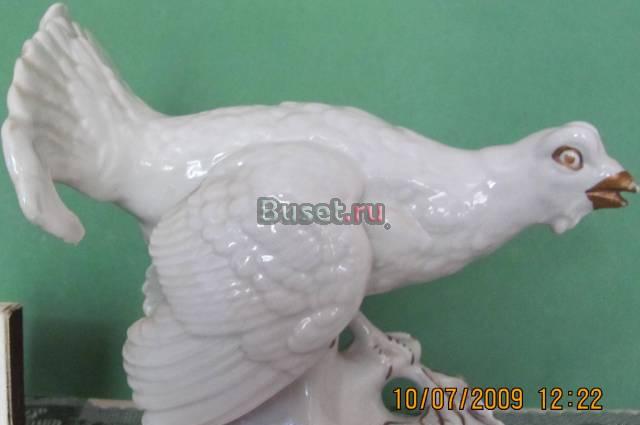 Фарфоровая фигурка тетерева Москва