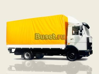 Маз-437130-332 бортовой, тентованный, г/п-4,8тн Омск