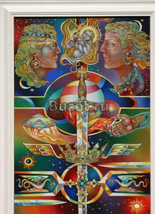 О. Крыжановский. Эзотерика. х/м, 55х70 Москва