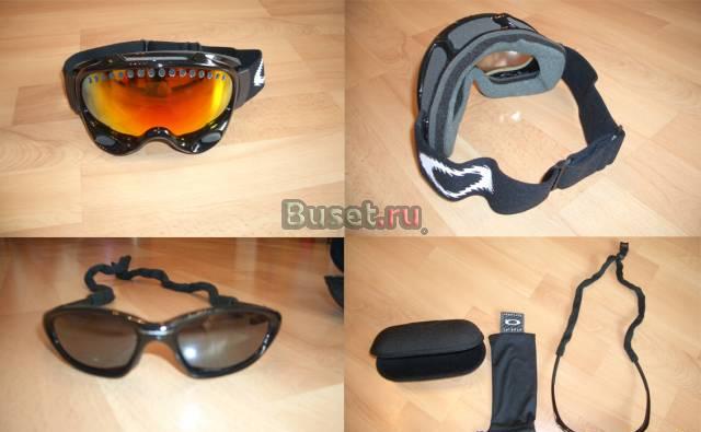 Маска и очки "oakley" для сноуборда Одинцово