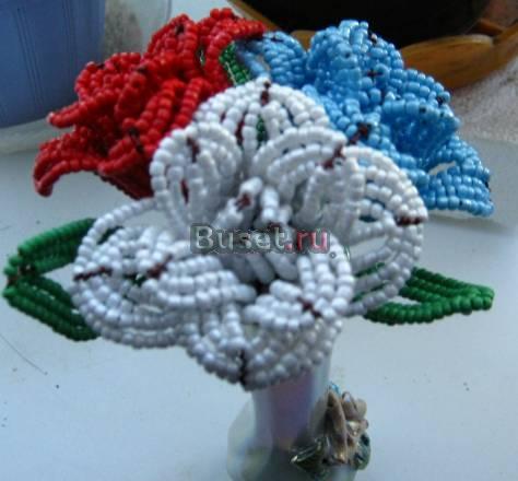 Продам мини букетик из бисера Томск