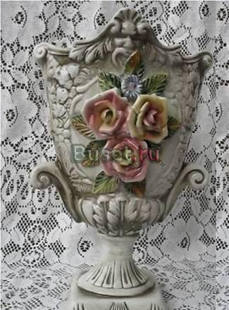 Старинная ваза Каподимонте Москва