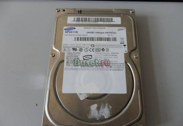 Жесткий диск 40Гб IDE 3,5 дюйма Москва