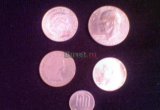 2.5 гульдена, 1 гульден, доллар и т.д Москва