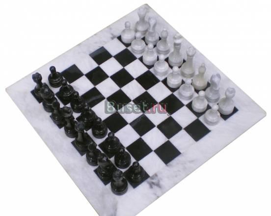 Уникальные шахматы из мрамора Москва