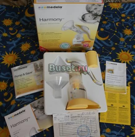 Новый молокоотсос medela Harmony (медела), ручной Москва