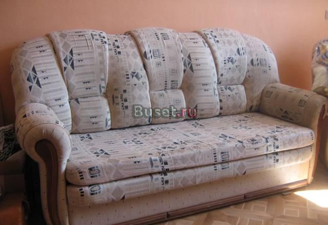 Комплект мягкой мебели (диван+2 кресла) Омск