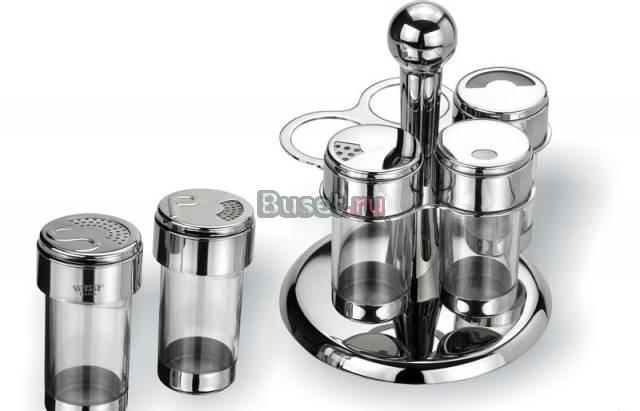 Набор для специй на вращающейся подставке, VS-1080 Москва