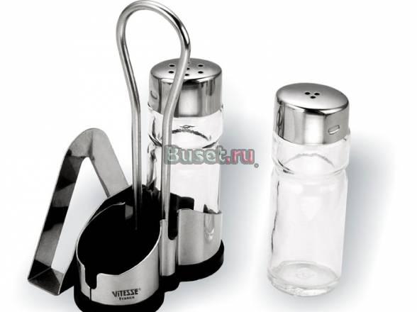 Набор для специй с держателем для салфеток,VS-1619 Москва