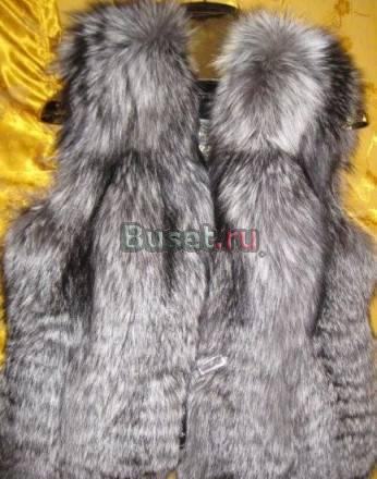 Жилетки из чернобурой лисы р42-44 Новые Москва