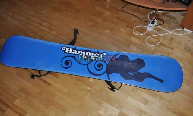 Сноуборд Hammer Contact 162см +крепы union cadet Москва