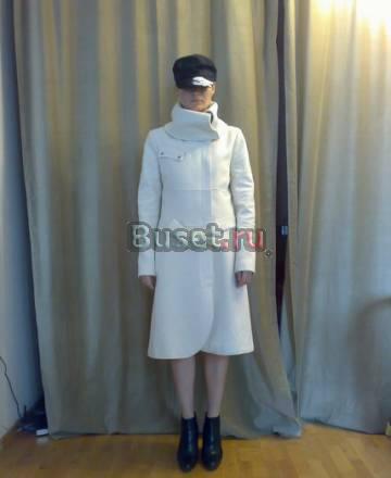 Белое пальто Patrizia Pepe, размер 44 Санкт-Петербург