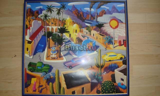 Красивая красочная яркая картина из USA Москва