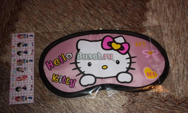 Продаю маску для сна hello kitty Москва
