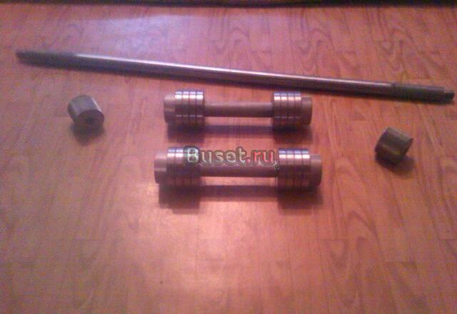 Гантели разборные 2шт собираются в штангу до 70кг Челябинск