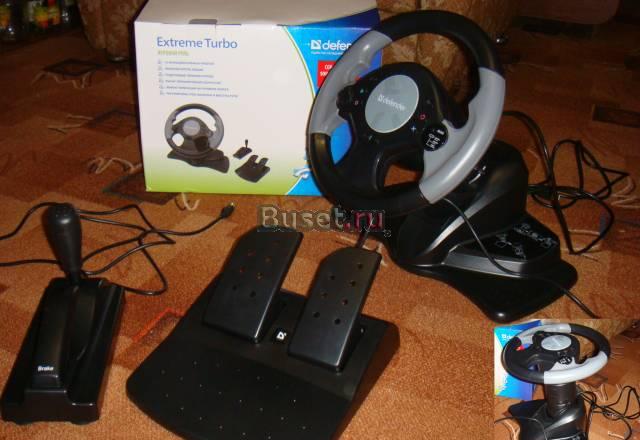 Руль для компьютера (совместимость с PS) Москва
