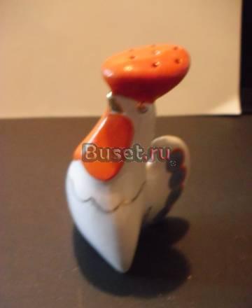 Солонка. Петух. Фарфор Москва