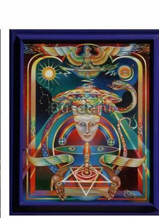 "Зона высокой активности", 40х50, Крыжановский о Москва