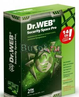 Dr.Web Security Space PRO+файервол на 2года/2ПК Москва