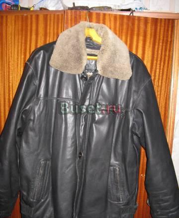 Куртка мужская кожаная Санкт-Петербург