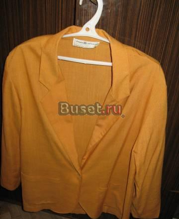 Пиджак желтый 48 - 50 размер Санкт-Петербург