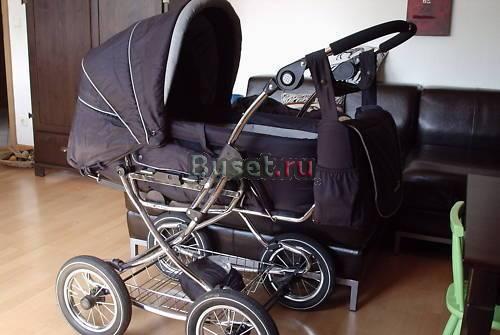 Коляска teutonia elegance 2в1 на хром шасси Москва