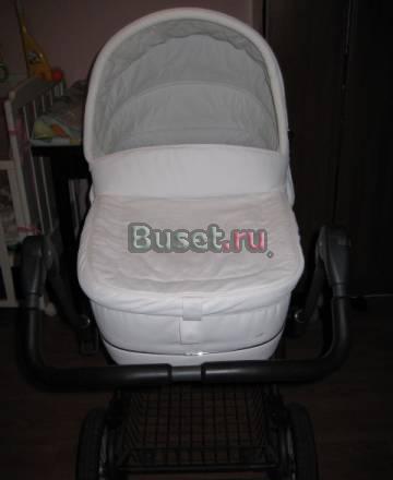 Коляска inglesina (белая кожа) Одинцово